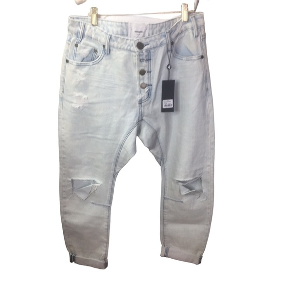 NEW One Teaspoon Jeans Saints Florence Destroyed Jeans Size 26 - Picture 3 of 10